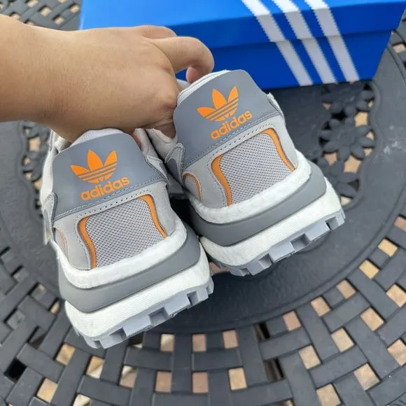 Adidas Retropy P9 Low Grey Carbon Men's Athletic Shoes GW0551
