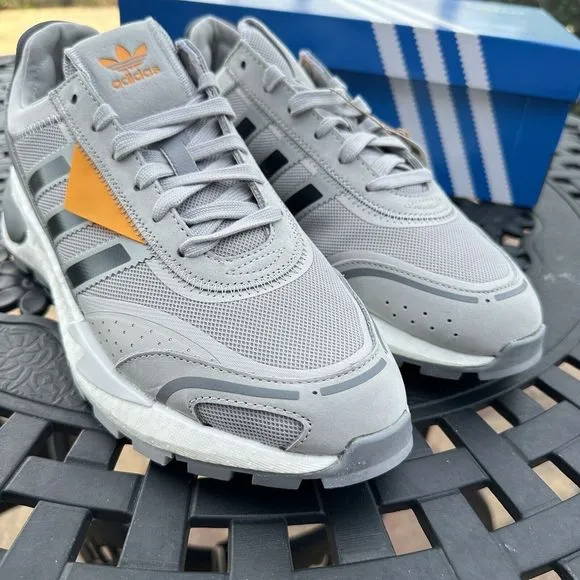 Adidas Retropy P9 Low Grey Carbon Men's Athletic Shoes GW0551