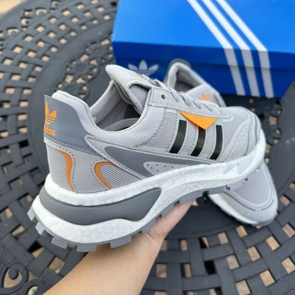 Adidas Retropy P9 Low Grey Carbon Men's Athletic Shoes GW0551