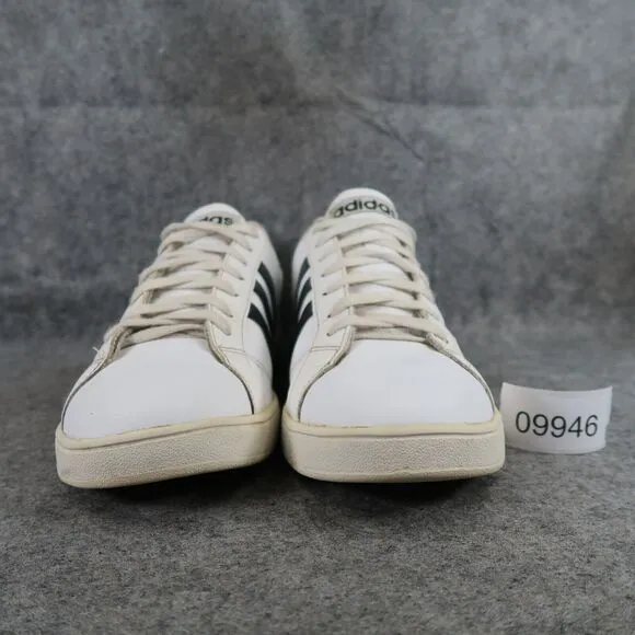 Adidas Shoes Mens 12 Sneaker Grand Court Athletic Trainers Lifestyle White Black