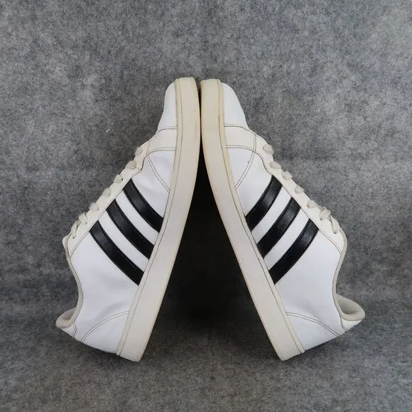 Adidas Shoes Mens 12 Sneaker Grand Court Athletic Trainers Lifestyle White Black