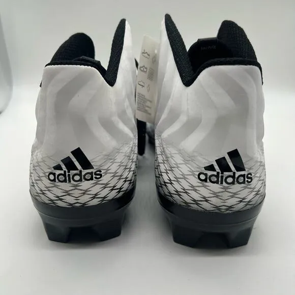 Adidas Shoes Mens 14 White Crazy Quick Mid Performance Football Cleats NEW