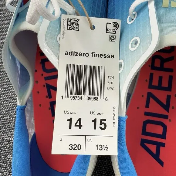 Adidas Shoes Sz 14 Adizero Finesse Legacy Track &amp; Field Indigo Turbo GY0913 New