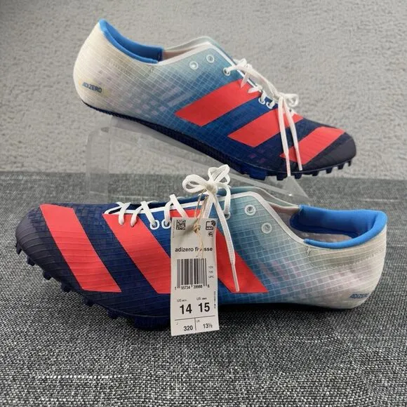 Adidas Shoes Sz 14 Adizero Finesse Legacy Track &amp; Field Indigo Turbo GY0913 New