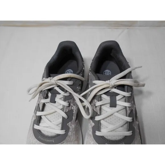 ADIDAS Size 9.5 Men White Gray Golf Shoe S2G Spikeless Turf