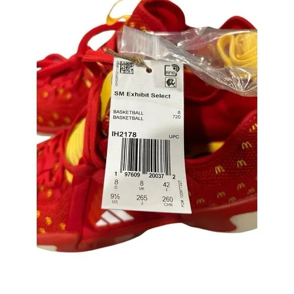 Adidas SM Exhibit Select McDonald's All American Game Size 9 1/2 New without box