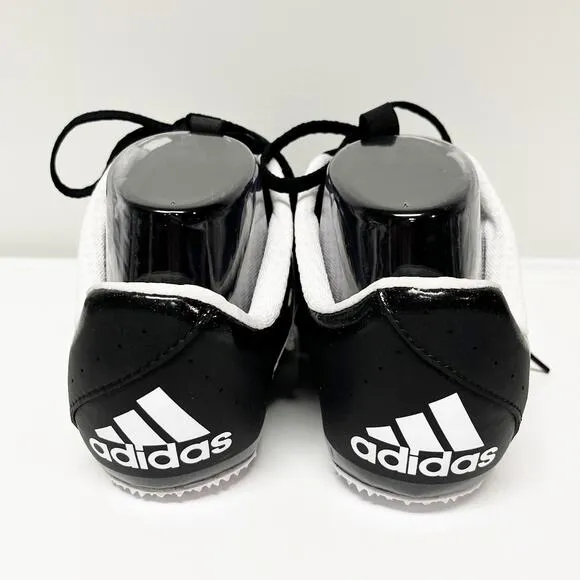 Adidas Sprintstar Track &amp; Field Black Sprinting Spikes Mens Shoes Size 5.5