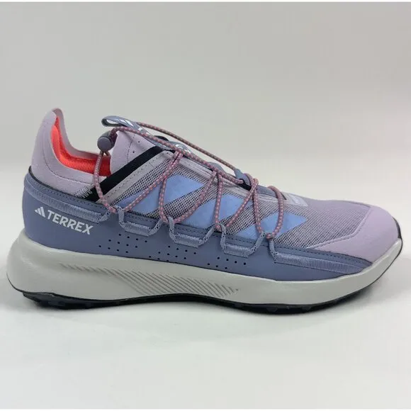 Adidas Terrex Voyager 21 Womens 8.5 Purple Blue Outdoor Hiking Shoes HQ0945