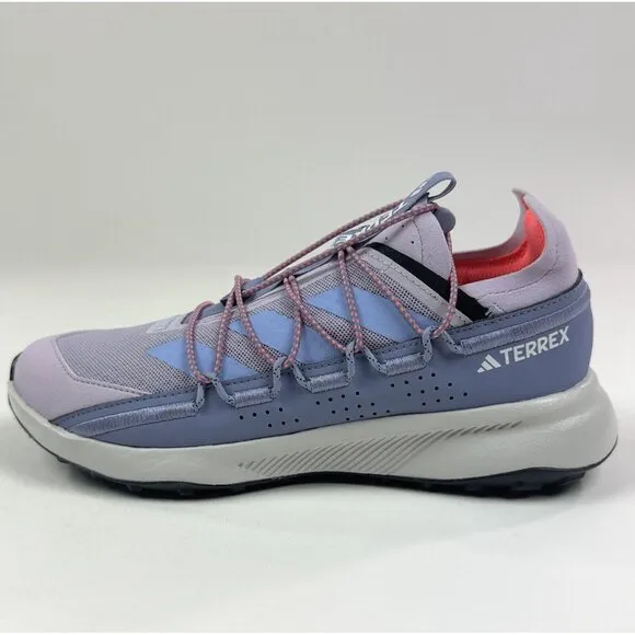 Adidas Terrex Voyager 21 Womens 8.5 Purple Blue Outdoor Hiking Shoes HQ0945