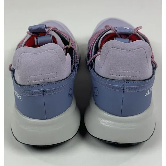 Adidas Terrex Voyager 21 Womens 8.5 Purple Blue Outdoor Hiking Shoes HQ0945