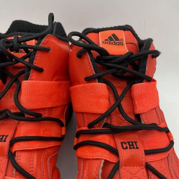 Adidas Top‎ Ten 2000 Chi City Infrared 0range Men's basketball Shoes Size 11