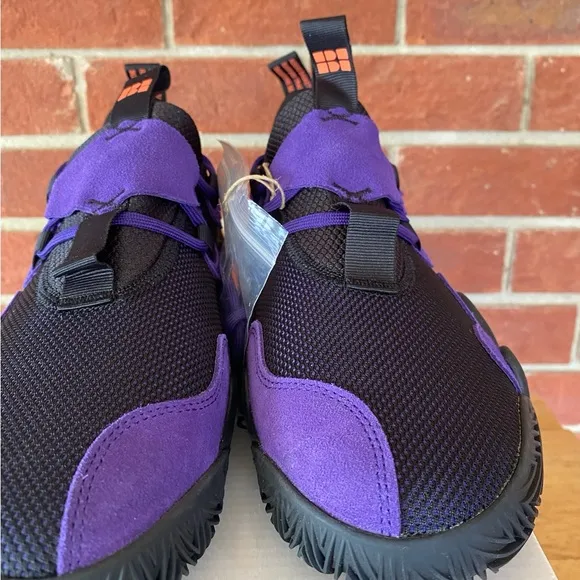 Adidas Trae Young 1 Men’s Black Purple New Sneakers Basketball Shoes