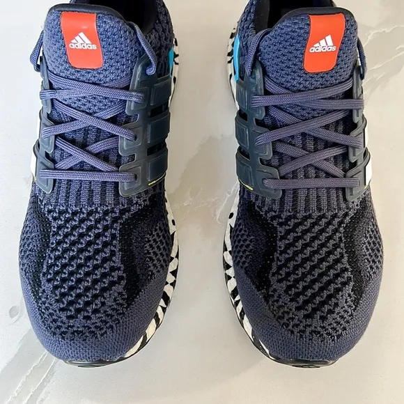 Adidas UltraBoost 5.0 DNA Multi Pattern Shadow Navy Sneakers GY0325 Mens Sz 9