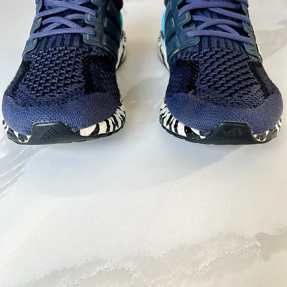 Adidas UltraBoost 5.0 DNA Multi Pattern Shadow Navy Sneakers GY0325 Mens Sz 9