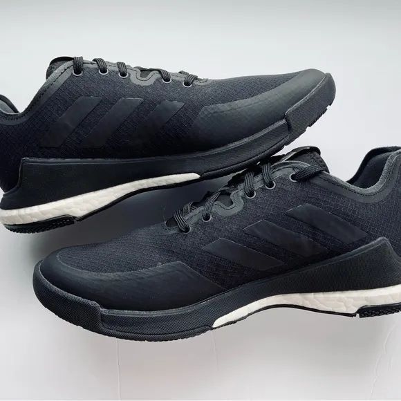 Adidas Women Crazyflight Boost Core Black Training Athletic Sneakers