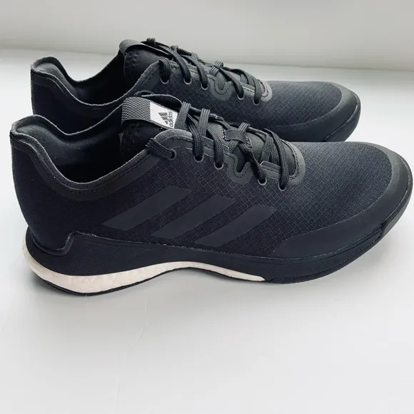 Adidas Women Crazyflight Boost Core Black Training Athletic Sneakers