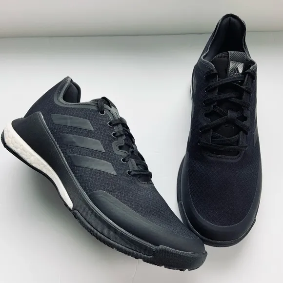 Adidas Women Crazyflight Boost Core Black Training Athletic Sneakers