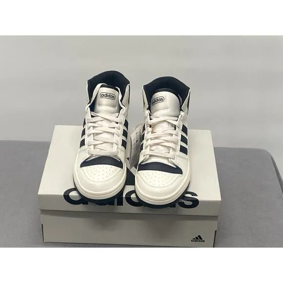 adidas Women’s Breakstart Mid Basketball Shoes Sz 8.5 White/Black