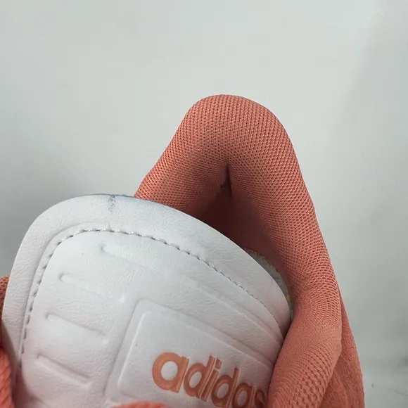Adidas Womens Grand Court Alpha Coral Tennis Shoes Size 8 orange/tan