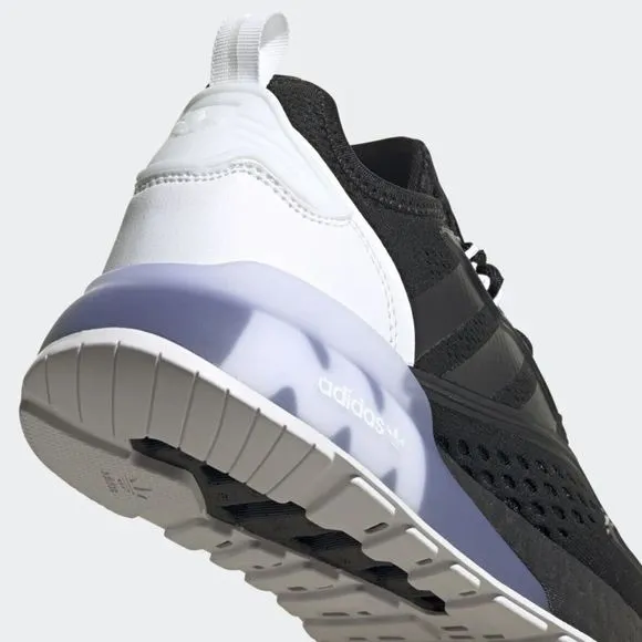 Adidas ZX 2K Boost Black White Men's Athletic Shoes FZ2946