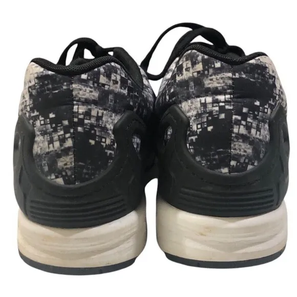 Adidas Zx Flux Torsion Men’s Running Shoes Black And White Size 12