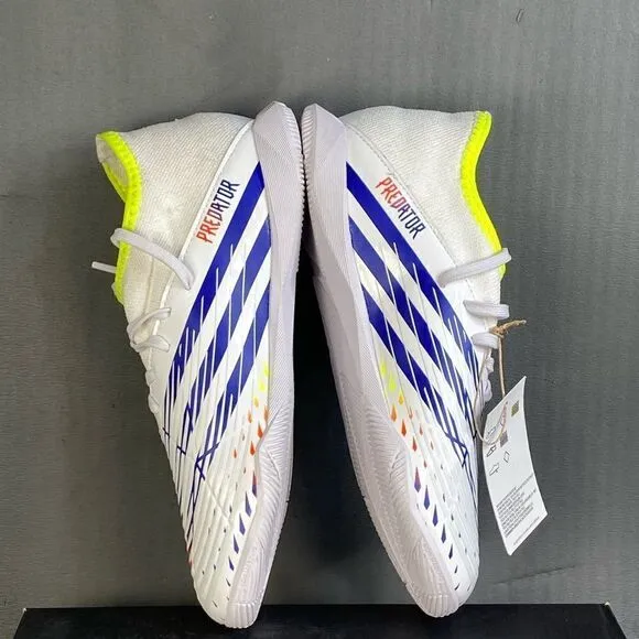 Adidas Youth Predator Edge.3 Indoor Athletic Soccer Shoes - Y5.5