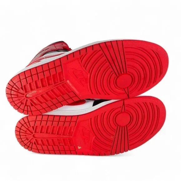 Air Jordan 1 Mid 'Alternate Bred Toe' Basketball Shoes BQ6472-079 Women's 9.5