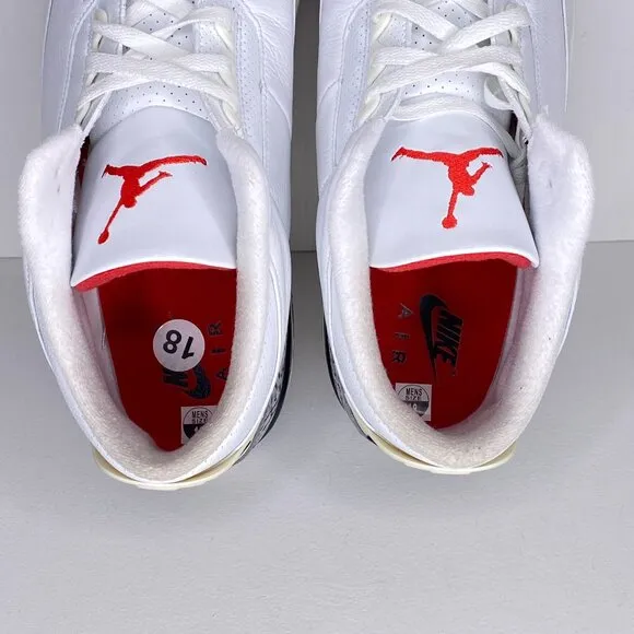 Air Jordan 3 Reimagined White Cement Black Shoes OG Retro DN3707-100