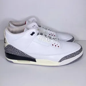 Air Jordan 3 Reimagined White Cement Black Shoes OG Retro DN3707-100