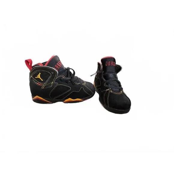 Air Jordan 7 Retro Citrus Youth Sneakers, Size 10C