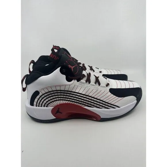 Air Jordan Jumpman 2021 White University Red Black CQ4021-100 Mens Size 12