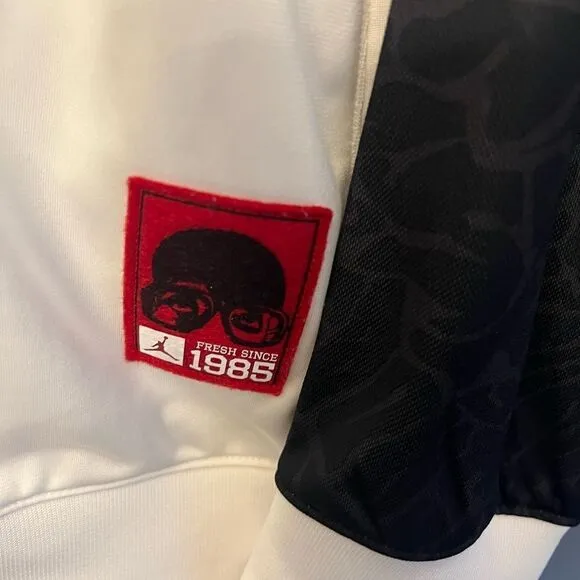 Air Jordan Spizike “Is It The Shoes” Spike Lee full zip track varsity jacket.