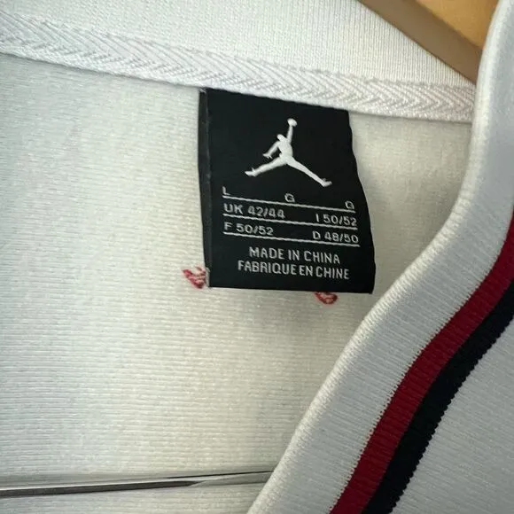 Air Jordan Spizike “Is It The Shoes” Spike Lee full zip track varsity jacket.