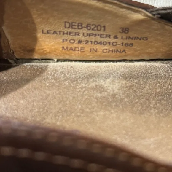 Algeria Debra Leather Comfort Shoes
