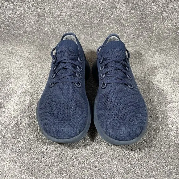 ALLBIRDS Tree Dasher TD Blue Knit Athletic Running Shoes Sneakers Mens Size 13