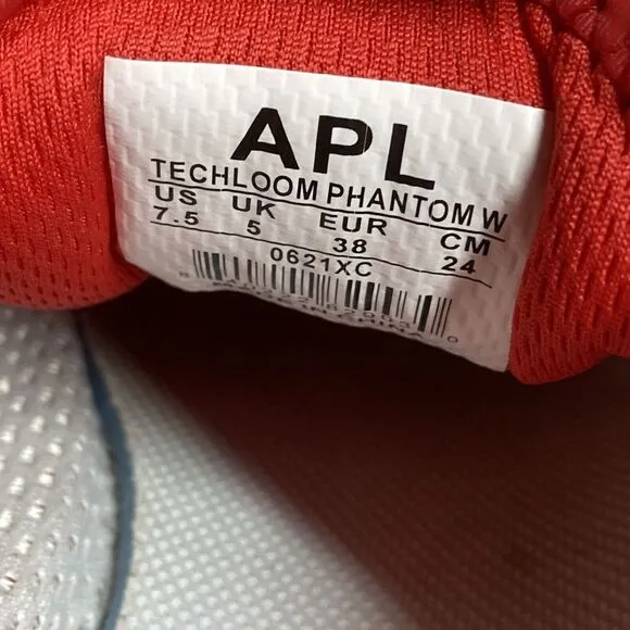 Apl Techloom Womens Red Size 7.5 Running Shoes