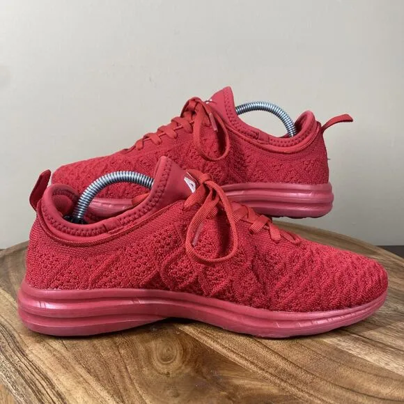 Apl Techloom Womens Red Size 7.5 Running Shoes