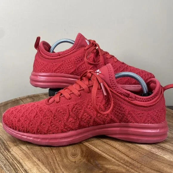 Apl Techloom Womens Red Size 7.5 Running Shoes