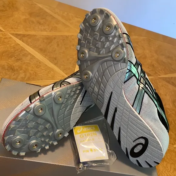ASICS Hyper LD 4 Track &amp; Field Spike shoes size 12.5 NWB