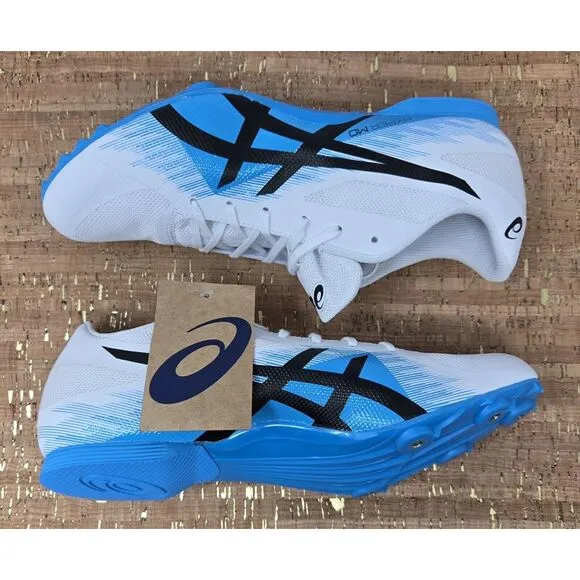 ASICS‎ HYPER MD 7 Shoes Mens 11 TRACK &amp; FIELD DIGITAL AQUA 1091A018-402