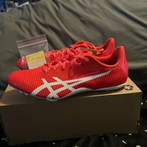 ASICS Hypersprint 8 Track and Field Shoes: DIVA PINK/WHITE:NEW WITH TAGS:SIZE 11