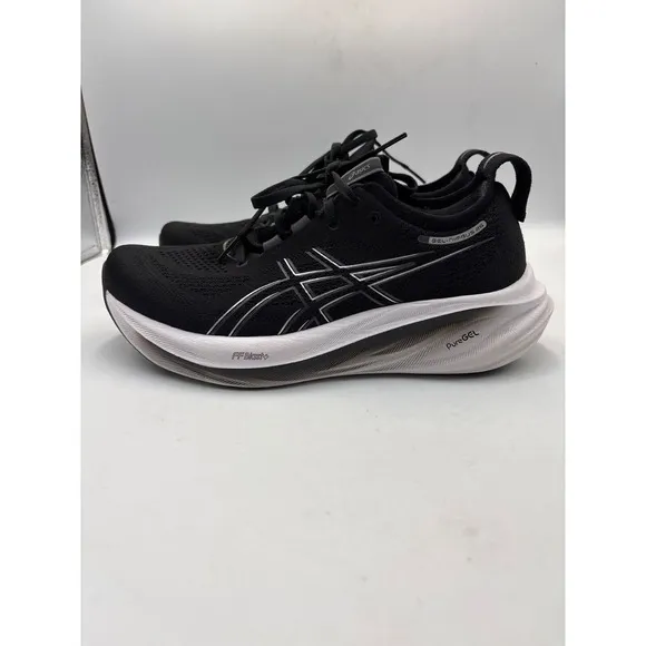 ASICS Women Gel-Nimbus 26 1012B601 Black Running Shoes Sneakers Size 9.5