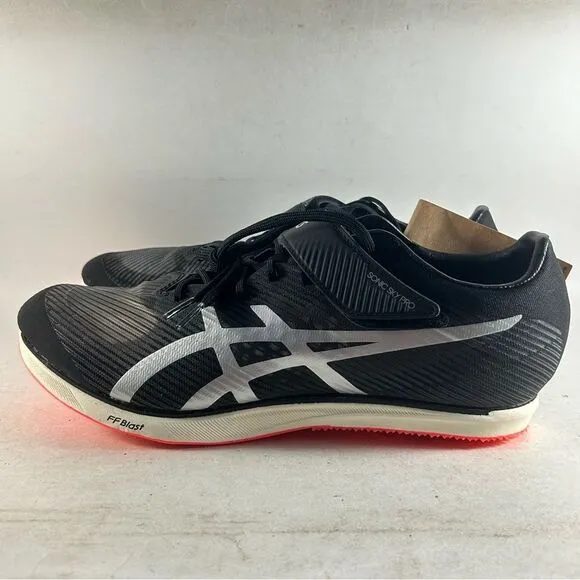 ASICS Sonic Sky Pro Mens Track And Field Shoes Cleats Black Size 9.5