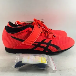 ASICS Triple Jump Pro 3 Mens Track And Field Shoes Cleats Sunrise Red Size 10