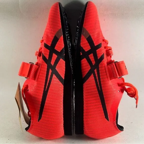 ASICS Triple Jump Pro 3 Mens Track And Field Shoes Cleats Sunrise Red Size 10