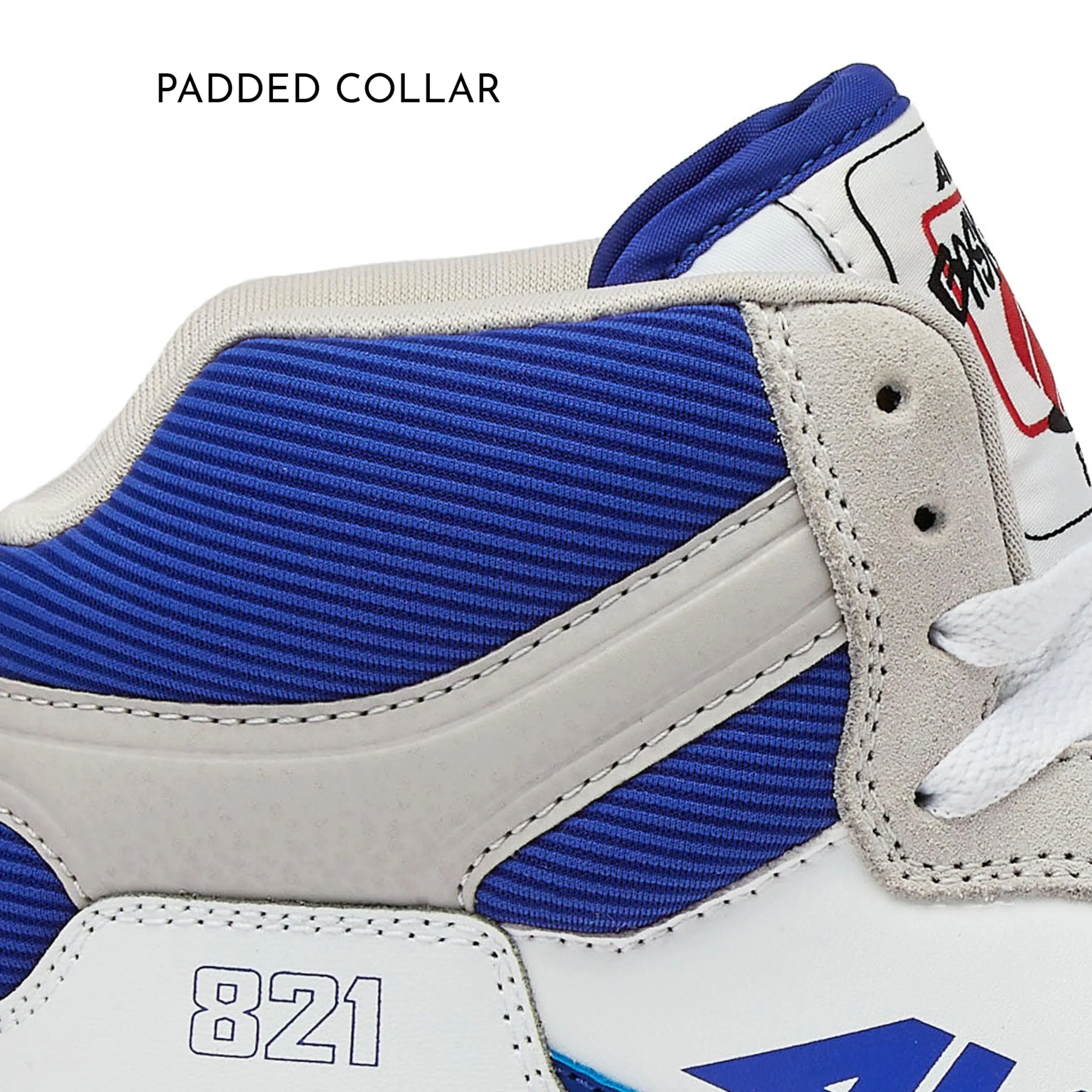 Avia 821 High Top Sneakers for Men, Indoor or Outdoor Mens Basketball Shoes, Size 7 to 16 Retro High Top Shoes Men or Women