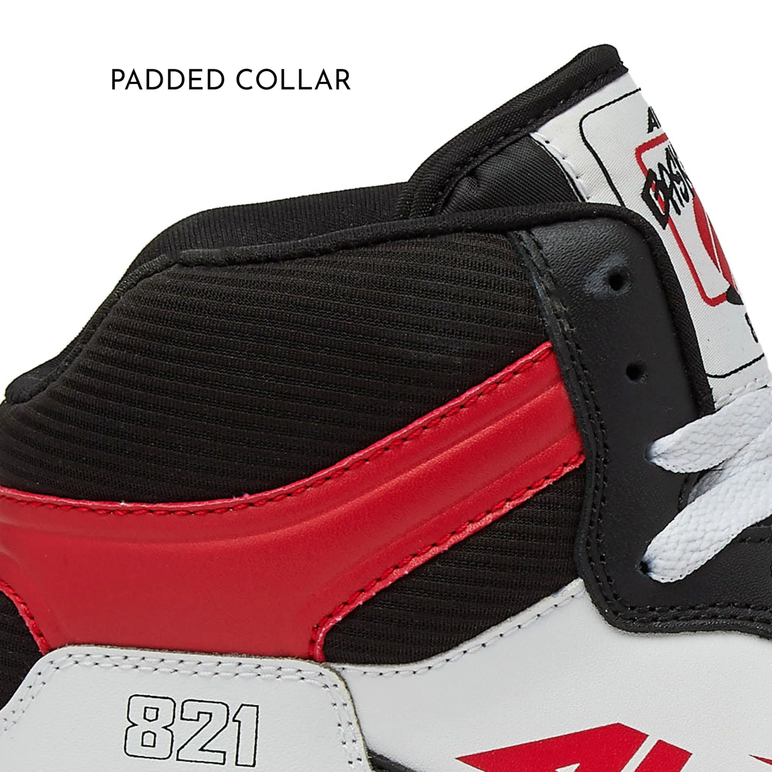 Avia 821 High Top Sneakers for Men, Indoor or Outdoor Mens Basketball Shoes, Size 7 to 16 Retro High Top Shoes Men or Women