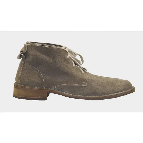 B5 Auth COLE HAAN Olive Suede Three Eyelet Lace Up Chukka Boot Shoes Size 11.5M