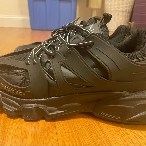 Balenciaga Track Shoes 'Black/White'