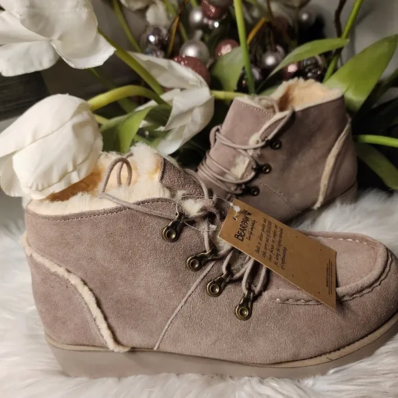 BEARPAW Women's Malinda Boot | Women's Boot Classic Suede |size11 new
